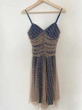 Vintage Betsey Johnson Mesh Net Dress